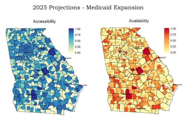 Projections 2025 Medicaid Expansion